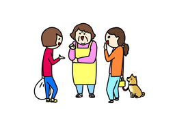 hear aboutのイラスト